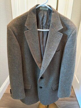 Orvis Harris Tweed Single Brested Blazer 42L